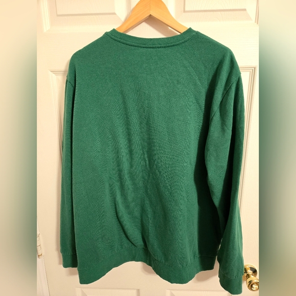 Peanuts Green Snoopy Holiday Sweatshirt Size XL - Picture 5 of 5